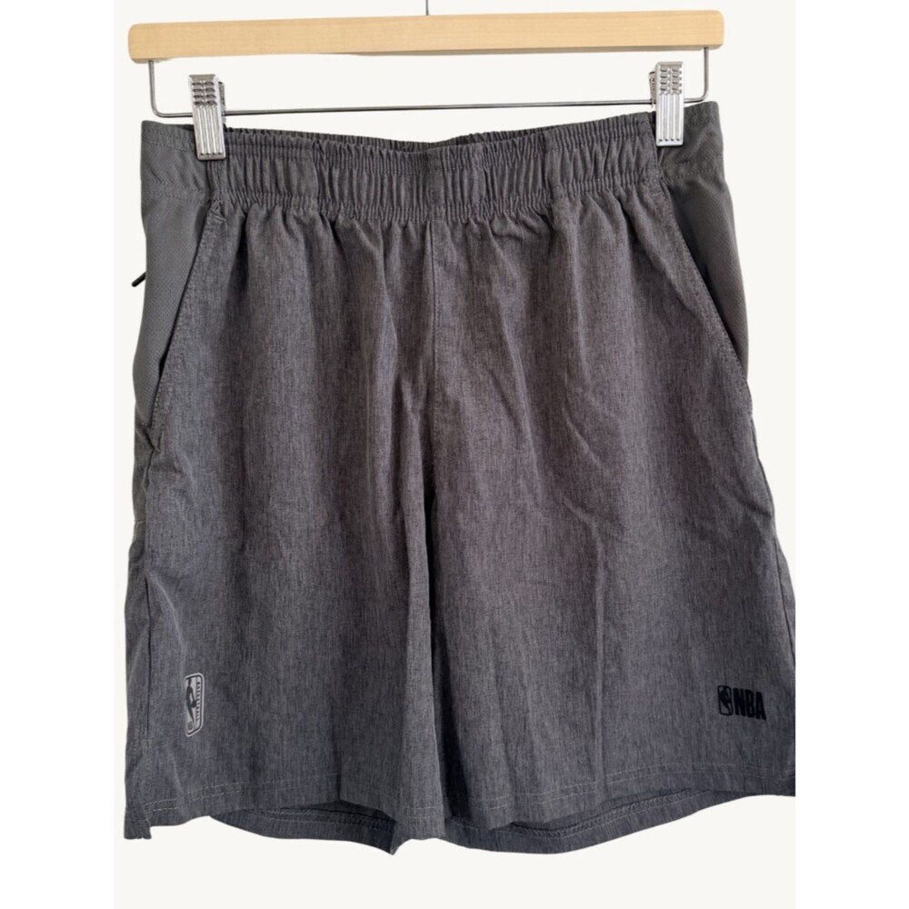 NBA Men's Dark Gray Athletic Shorts